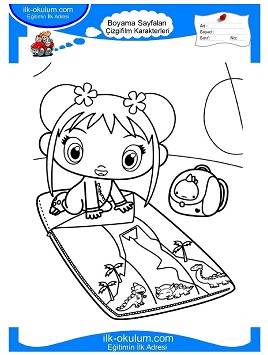 Çocuklar İçin Ni-Hoa-Ki-Lan Boyama Sayfaları 